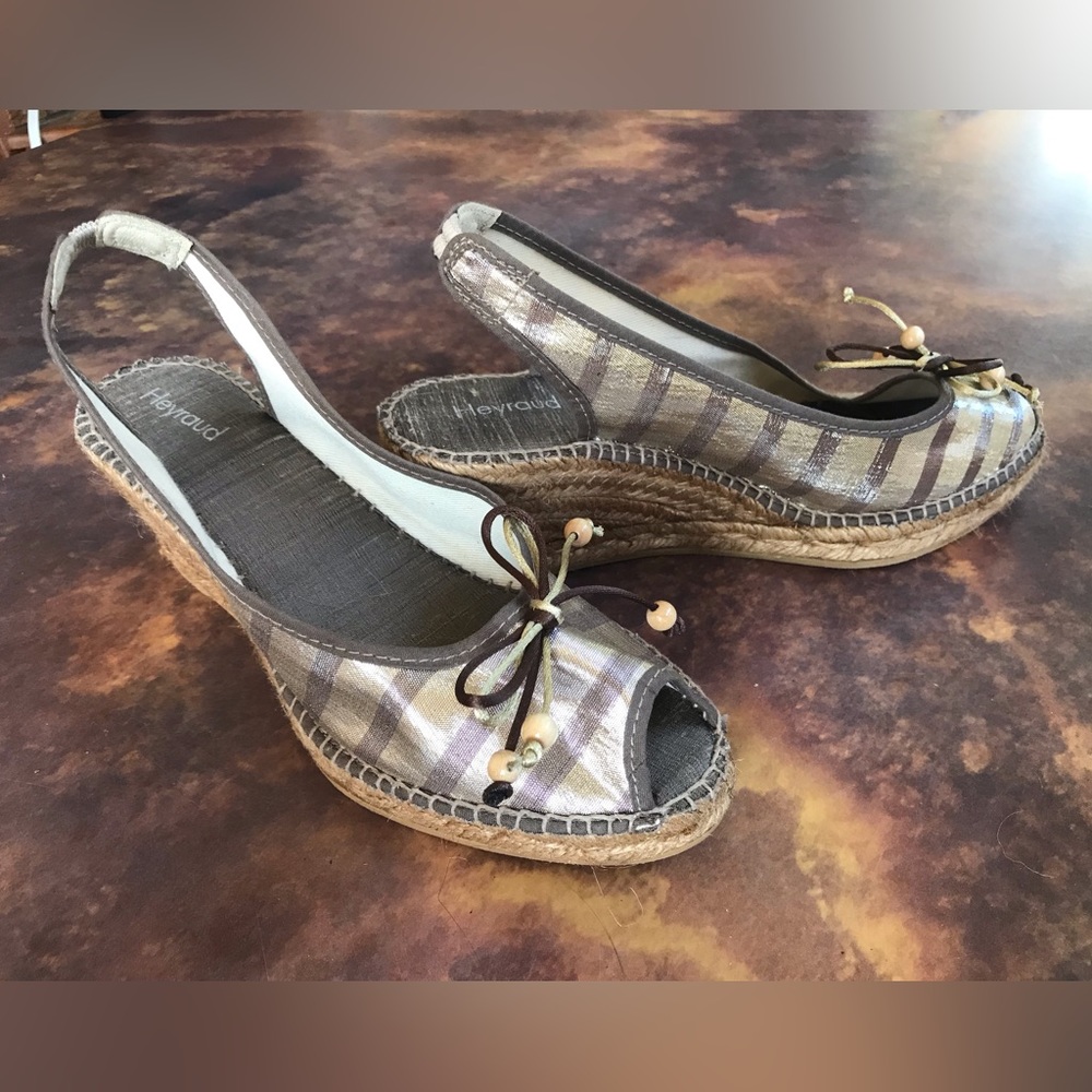 Heyraud 2.5” Wedge Heels.